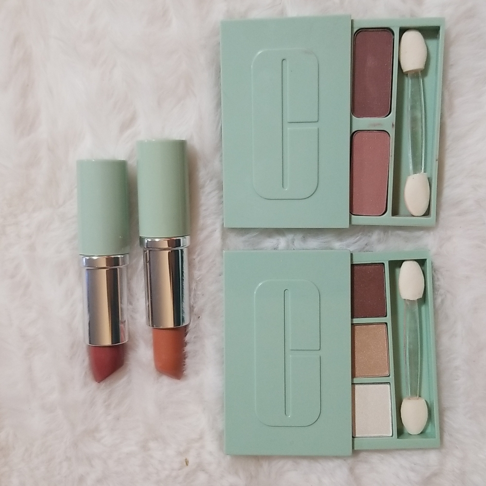 Clinique eyeshadows & lipsticks